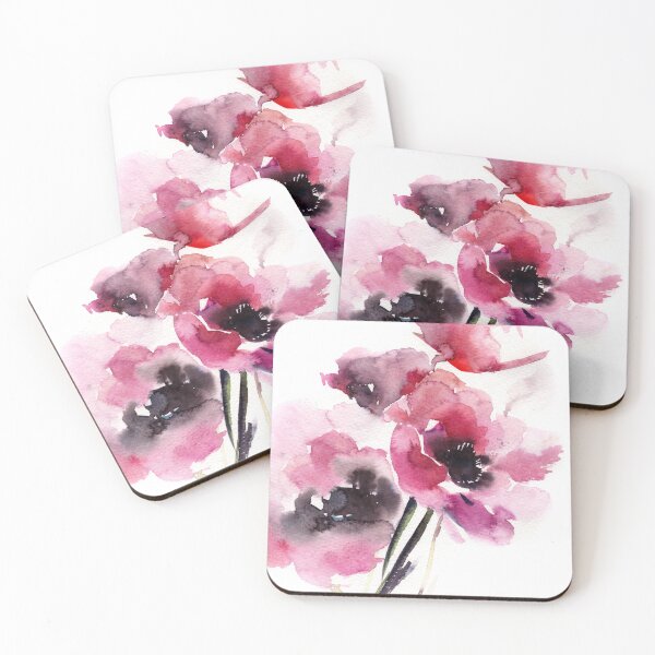 Item preview, Elegant Watercolor Flowers designed and sold by CanotStop.