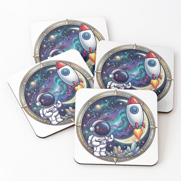 Item preview, Astronauta designed and sold by cosmic crest creations.