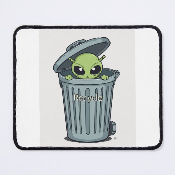 Item preview, Recycle with alien designed and sold by Svitlana777.