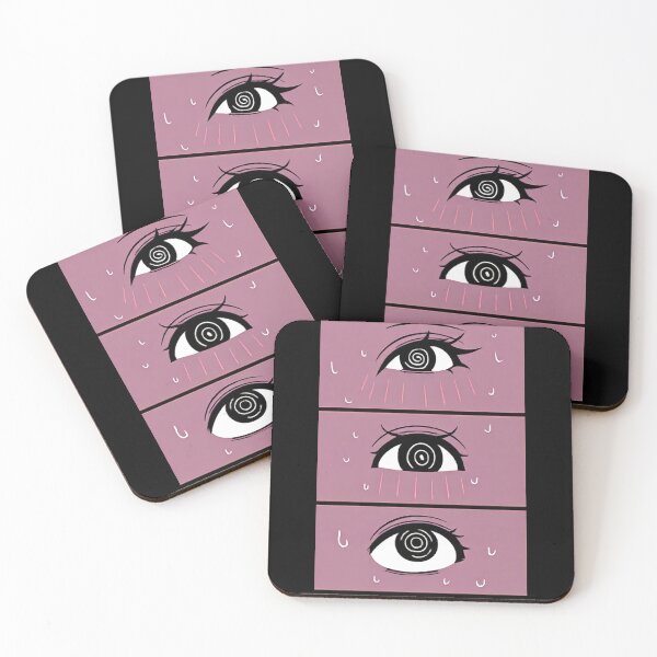 Item preview, Art - Stylized Eyes, Fatigue Expressions on Pink Background designed and sold by Zone--Gaming.