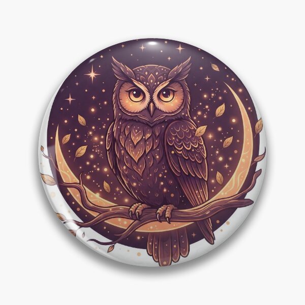 Item preview, Mystic Owl Moon designed and sold by InkPixell.