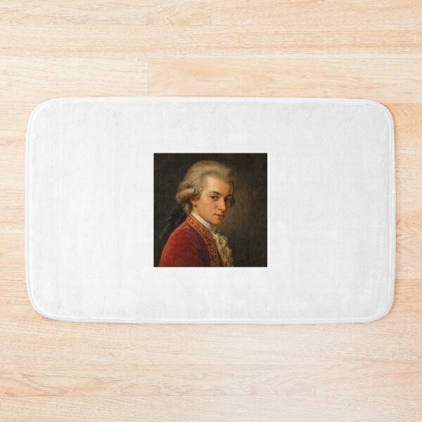 Item preview, Classical Genius: A Vintage Oil Portrait of Mozart - The Eternal Musical Soul designed and sold by DoReMiStudio.