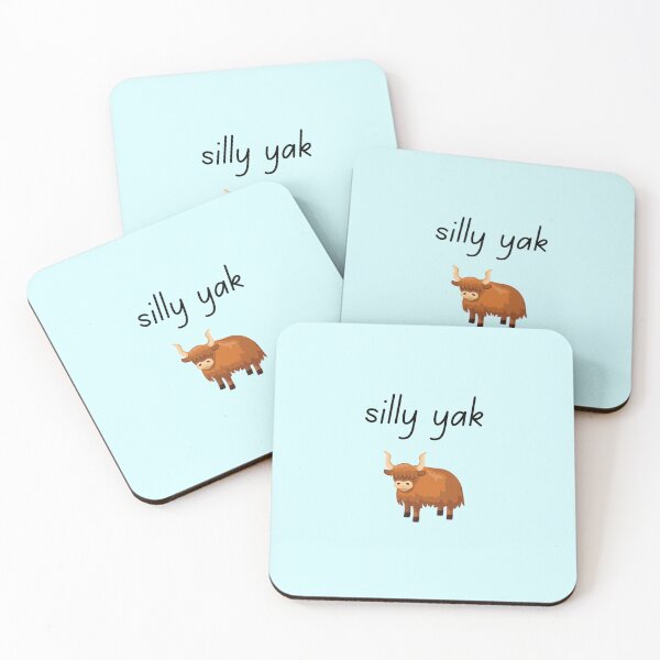 Item preview, Silly Yak – Funny Coeliac Disease Pun with Yak Graphic | Gluten Free Joke Design designed and sold by My Gluten Free Life UK.
