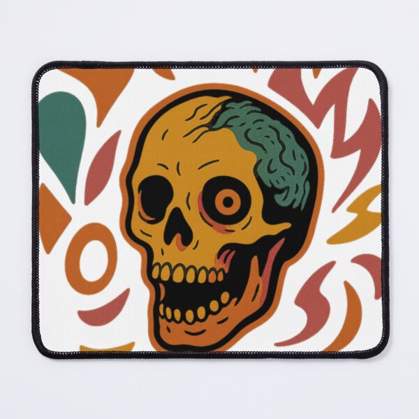 Item preview, Retro Vintage Screaming Skull designed and sold by ariapalette.