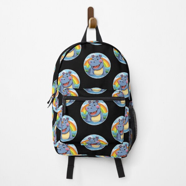 Item preview, Funny Hippopotamus Colorful Rainbow Cute Boys Girls Kids designed and sold by rafaeltto.