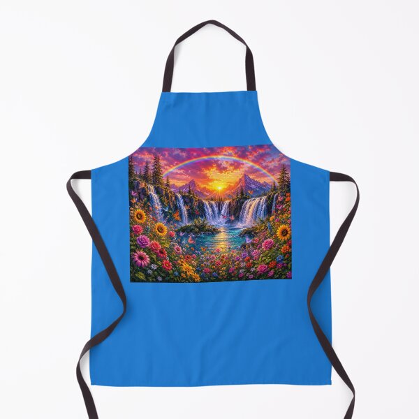 Item preview, Rainbow Waterfalls designed and sold by Groovy Day's Revival Studio.