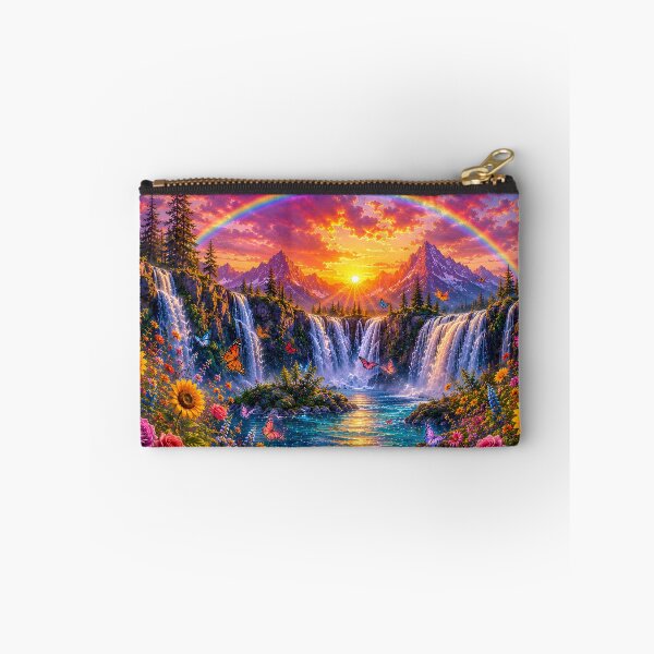 Item preview, Rainbow Waterfalls designed and sold by Groovy Day's Revival Studio.