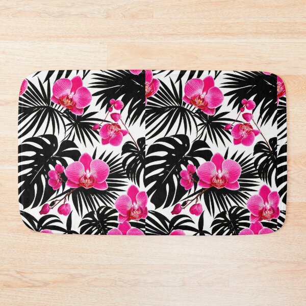 Item preview, Tropical Pink Orchid Paradise Pattern designed and sold by tamoora.
