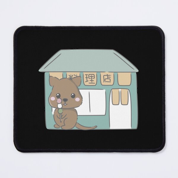 Item preview, Cute Kawaii Quokka Eating Dango Sweet Art designed and sold by Sunshinejavr.