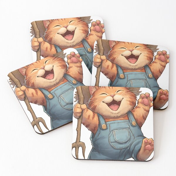 Item preview, Farmer Cat designed and sold by pumsquare.