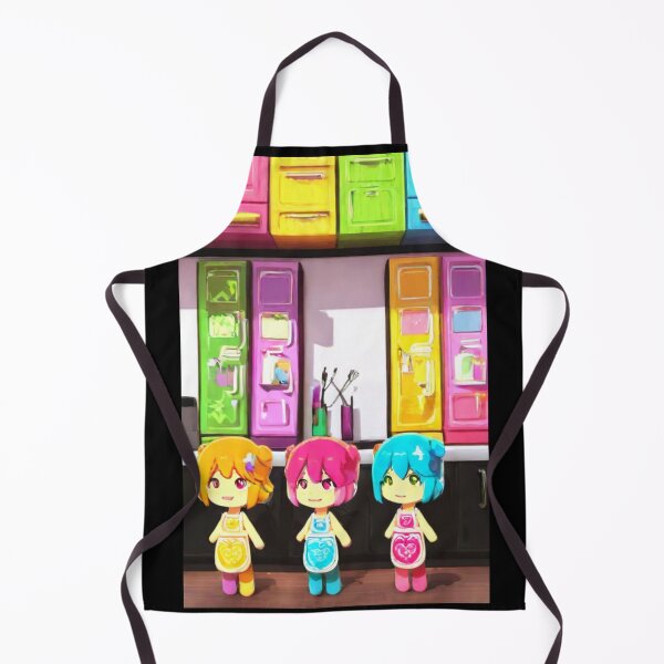 Item preview, Art - Stylized Kawaii Figurines, Playful and Colorful Digital Illustration designed and sold by Zone--Gaming.