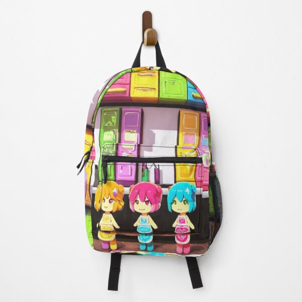 Item preview, Art - Stylized Kawaii Figurines, Playful and Colorful Digital Illustration designed and sold by Zone--Gaming.
