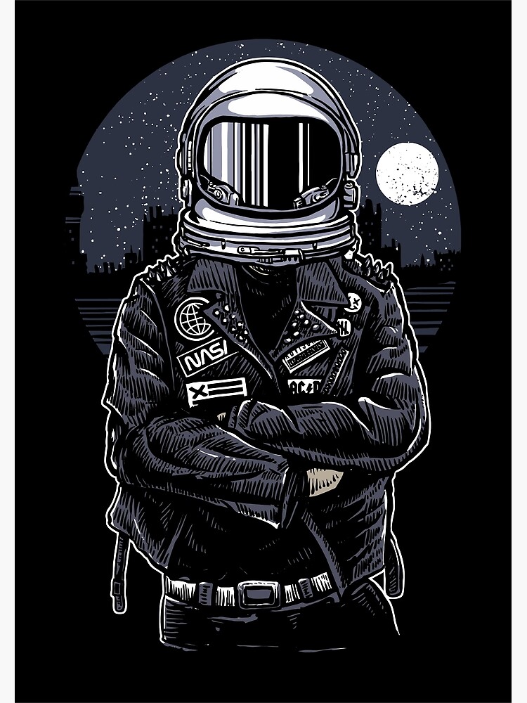 •space City• #astronaut #spacecity Greeting Card