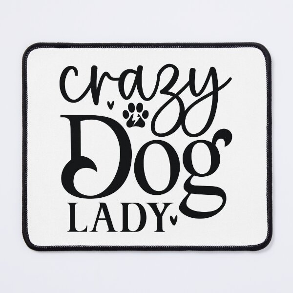 Item preview, Crazy Dog Lady - Funny Dog Quotes Retro Vintage Aesthetic Best Puppy Mother Fur Mom Animal Gift designed and sold by FuzionRaptor.