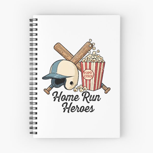 Item preview, Home Run Heroes Baseball Popcorn Gear designed and sold by duduartwork.