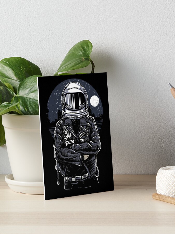 Cool Spaceman City Nasa | Art Board Print