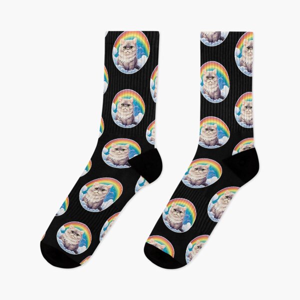 Item preview, Funny Persian Cat Colorful Rainbow Cute Mom Dad Kids designed and sold by rafaeltto.