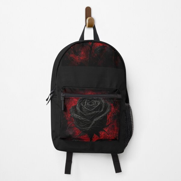 Item preview, Black Thread Rose Gothic Poster | Dark Red Aesthetic Wall Art designed and sold by vibeartstudio99.