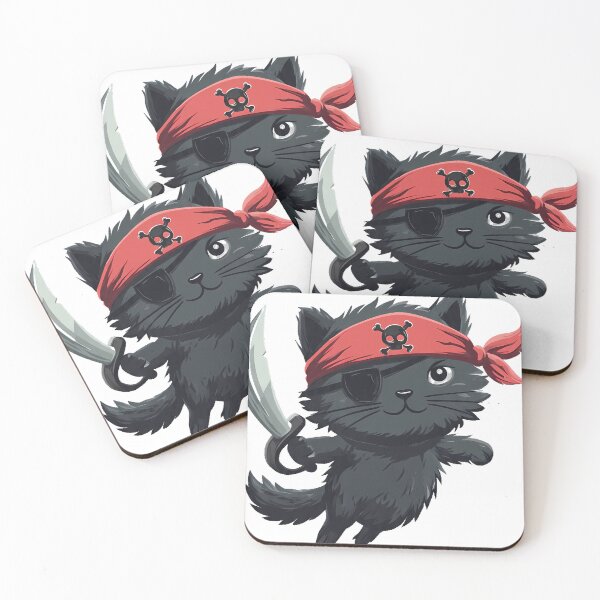 Item preview, Pirate Cat designed and sold by pumsquare.