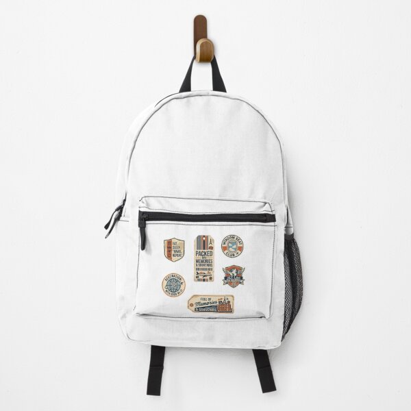 Item preview, Retro Vintage Travel Sticker Sheet - Ultimate Badge Pack designed and sold by asumintjapan1.