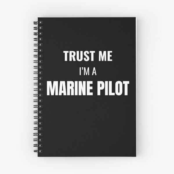 Item preview, Trust Me I'm a Marine Pilot (White) designed and sold by ShipCrewNation.