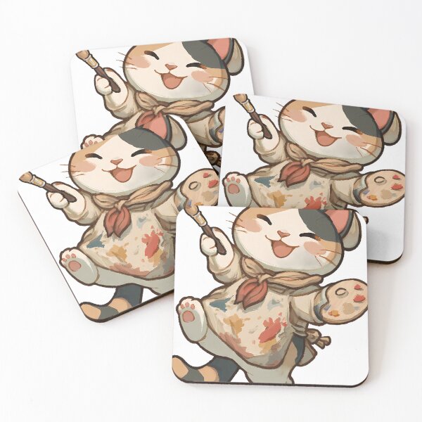 Item preview, Gato pintor designed and sold by pumsquare.