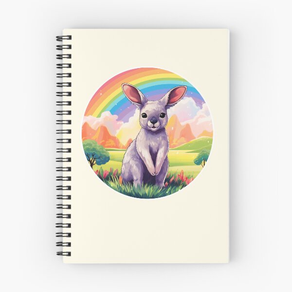 Item preview, Funny Kangaroo Colorful Rainbow Cute Boys Girls Kids designed and sold by rafaeltto.
