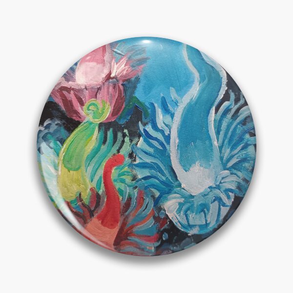 Item preview, Magical Jellyfish Acrylic Painting. designed and sold by fbtrisha.