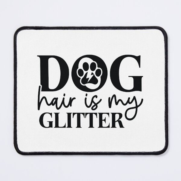 Item preview, Dog Hair Is My Glitter - Funny Dog Quotes Retro Vintage Aesthetic Best Puppy Fur Mom Animal Gift designed and sold by FuzionRaptor.