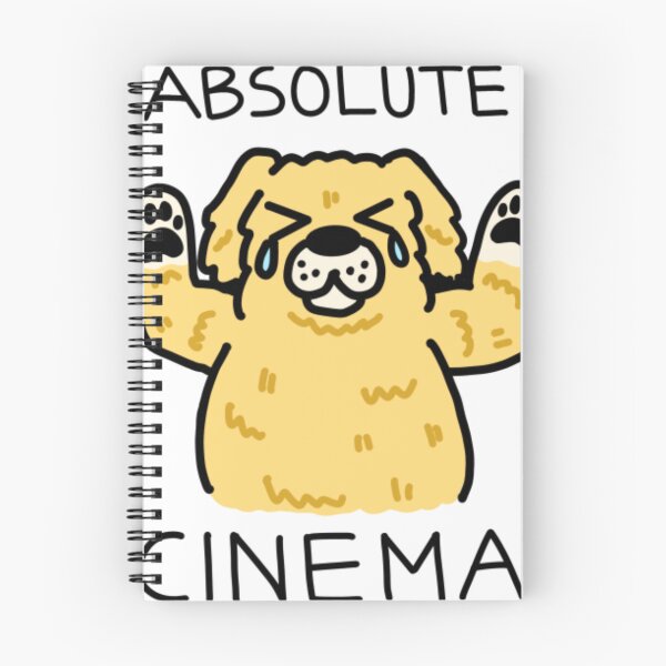 Item preview, Absolute Cinema Funny Crying Dog Meme designed and sold by hugoinkcoast.