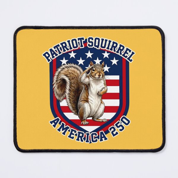 Item preview, Patriot Squirrel: America 250 designed and sold by Finding Source Designs.