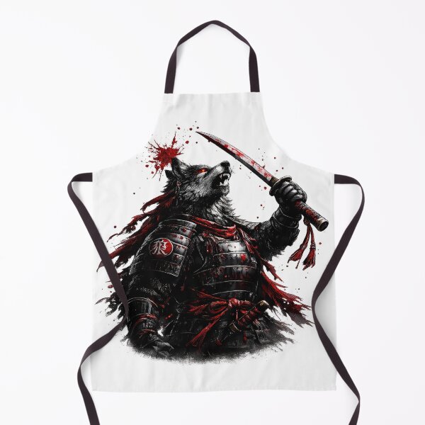 Item preview, Samurai Wolf – Ronin Warrior Spirit designed and sold by SupernovaNote.