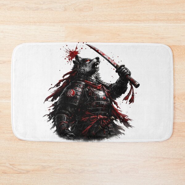 Item preview, Samurai Wolf – Ronin Warrior Spirit designed and sold by SupernovaNote.