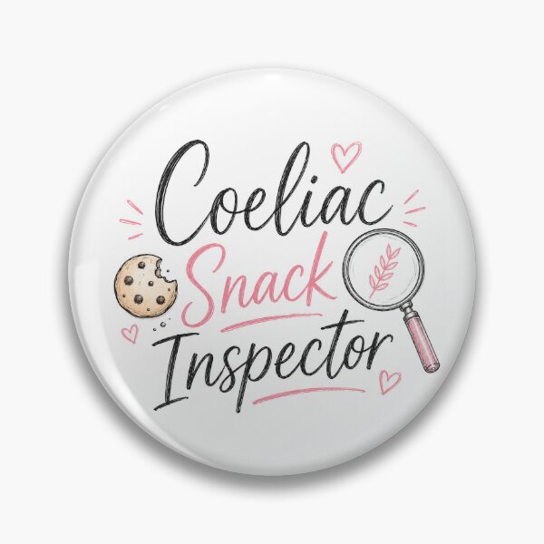 Item preview, Coeliac Snack Inspector | Funny Gluten Free Coeliac Gift | Cute Cookie Lover Design designed and sold by My Gluten Free Life UK.