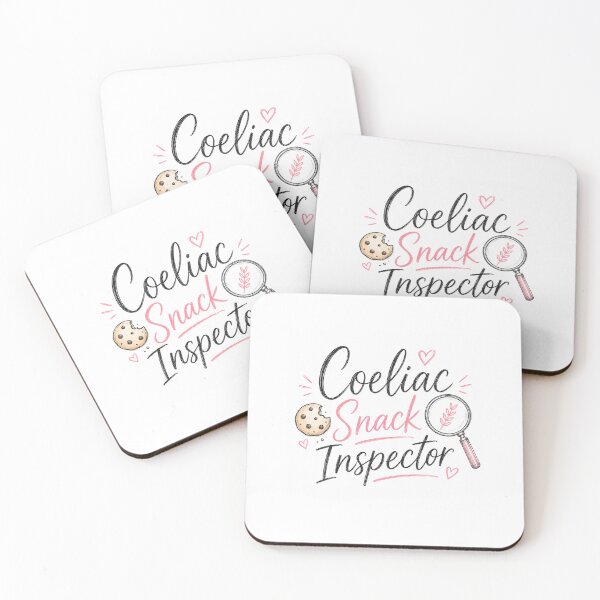 Item preview, Coeliac Snack Inspector | Funny Gluten Free Coeliac Gift | Cute Cookie Lover Design designed and sold by My Gluten Free Life UK.