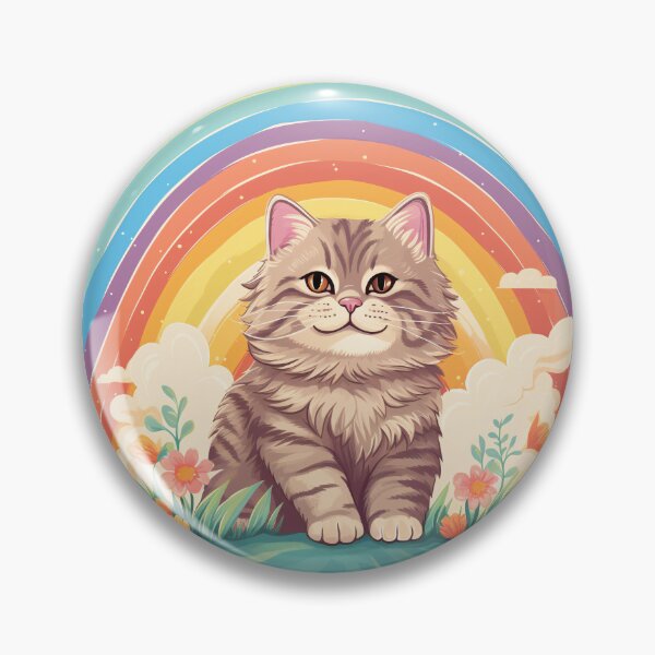 Item preview, Funny Ragamuffin Cat Colorful Rainbow Cute Mom Dad Kids designed and sold by rafaeltto.
