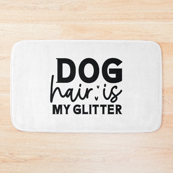 Item preview, Dog Hair Is My Glitter - Funny Retro Pet Gift Dog Quotes Cool Mother Matching Family Owner Girl Mom Female Apparel Art designed and sold by FuzionRaptor.