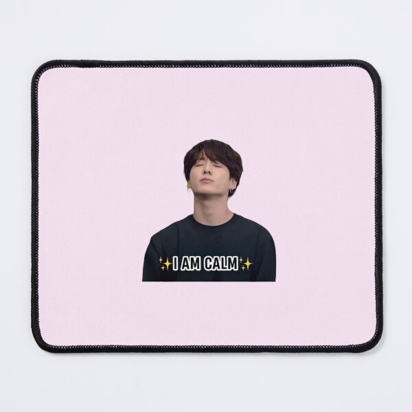 Item preview, Jungkook I Am Calm Funny Reaction Meme designed and sold by RodyKpopshop.