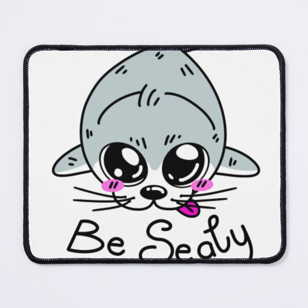 Item preview, Cute Kawaii Baby Seal Face Blep Silly Sea Lion designed and sold by hugoinkcoast.
