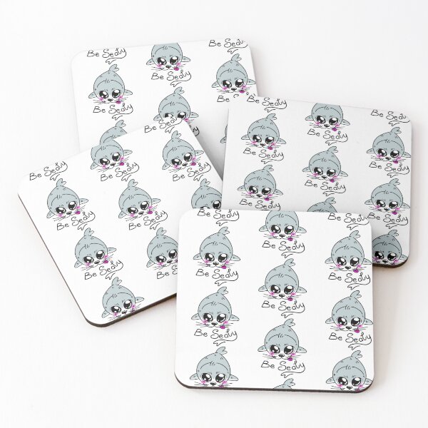 Item preview, Cute Kawaii Baby Seal Face Blep Silly Sea Lion designed and sold by hugoinkcoast.