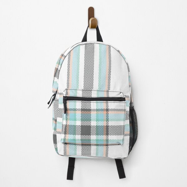 Item preview, Gray and Aqua Plaid Seamless Pattern designed and sold by PowerAntShop.