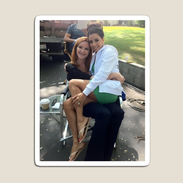 Item preview, Bree and Gaby Solis Marcia Cross and Eva Longoria designed and sold by ninetiestore.