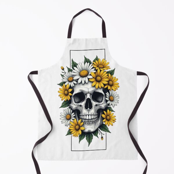 Item preview, Skull With Flowers designed and sold by Ufeniksa.