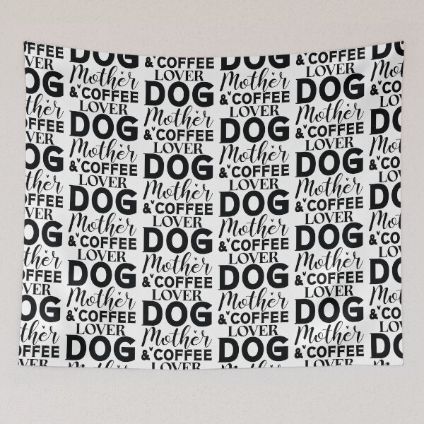 Item preview, Dog Mother Coffee Lover - Funny Dog Quotes Retro Vintage Aesthetic Best Puppy Fur Mom Caffeine Gift designed and sold by FuzionRaptor.