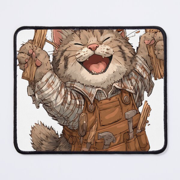 Item preview, Carpenter Cat designed and sold by pumsquare.