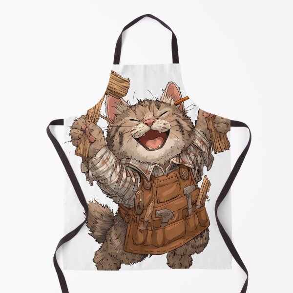 Item preview, Carpenter Cat designed and sold by pumsquare.