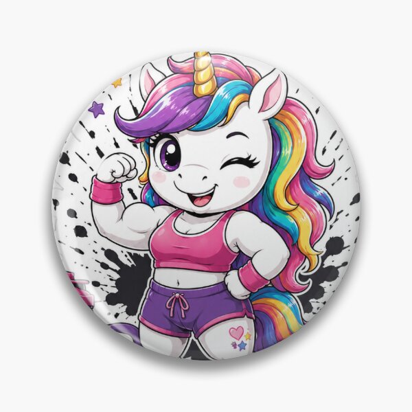 Item preview, Stronger Than Yesterday Unicorn Gym Sticker | Cute Fitness Motivation | Kawaii Workout Quote | Rainbow Unicorn Gift designed and sold by CosmicCryptSdo.