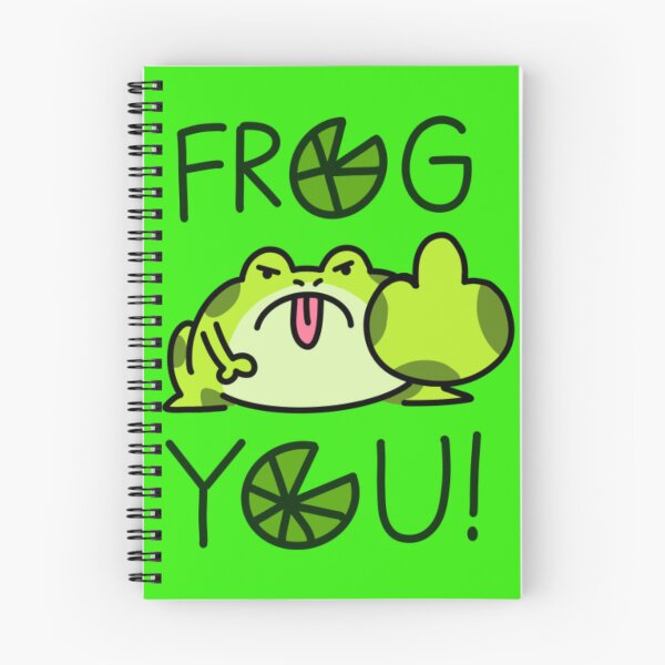 Item preview, Frog You Funny Angry designed and sold by hugoinkcoast.