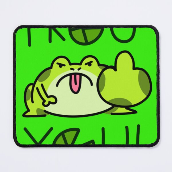 Item preview, Frog You Funny Angry designed and sold by hugoinkcoast.