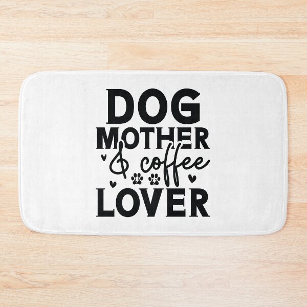 Item preview, Dog Mother Coffee Lover - Cute Retro Gift Dog Quotes Cool Mother Matching Family Owner Girl Mom Female Apparel Art designed and sold by FuzionRaptor.